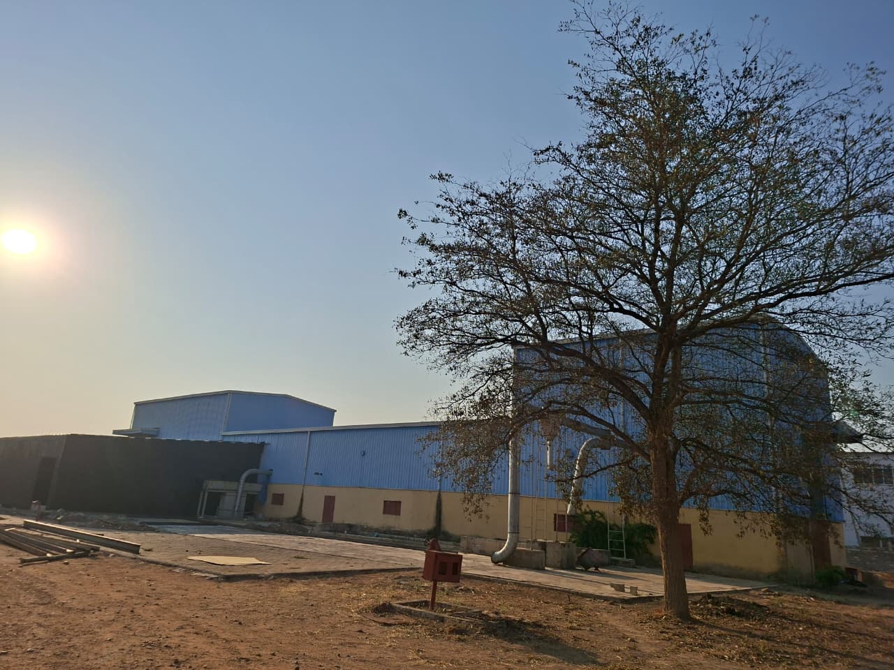 Our maize milling plant in Chisamba.