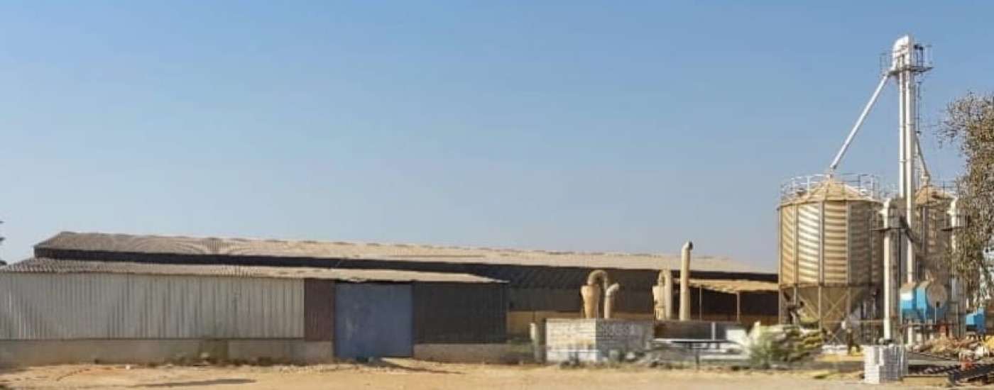 The soya processing plant at Grafax.